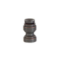 7/8" Tall Cup-Shaped Design, Finial Base, Oiled Bronze Finish 1/4-27F Tap (20971B)