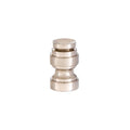 7/8" Tall Cup-Shaped Design Finial Base, Satin Nickel Finish (20971S)