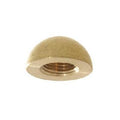 3/4" diameter brass half-ball finial, tapped 1/8F (21030U)
