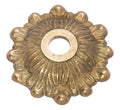 Cast Brass Candle Cup with Fern Design (21812U)