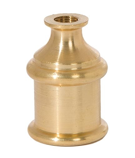1-7/8 Inch Tall Unfinished Die Cast Brass Candle Cup, 1/8F (21814U)