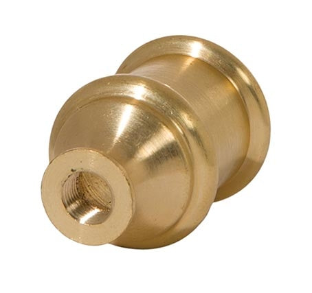 1-7/8 Inch Tall Unfinished Die Cast Brass Candle Cup, 1/8F (21814U)