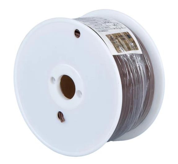 Brown Color 18/2 Plastic Lamp Spool Cord SPT-1, SPT-1-1/2, or SPT-2 (46600)