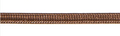 Brown Color Rayon Covered Parallel Lamp Spool Cord, 18 Gauge SPT-1 (46631)