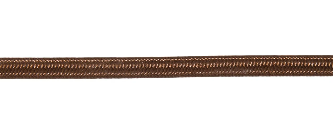 Brown 18 Gauge SPT-2 Fabric Parallel Lamp Cord, Choice of Length (46633BR)