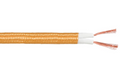 Gold 18 Gauge SPT-2 Fabric Parallel Lamp Cord, Choice of Length (46633G)