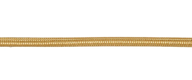 Antique Gold 18 Gauge SPT-2 Fabric Parallel Lamp Cord, Choice of Lengths (46633AG)