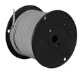 2 Conductor 18 Gauge Gray COTTON Covered Parallel Lamp Cord 2-Wire, Choice of Length (46695)