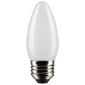 Frost, 25-Watt Equivalent LED Light Bulb, Medium E-26 Base B11 Dimmable (47023FLED)