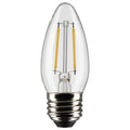 Clear, 25-Watt Equivalent LED Light Bulb, Medium E-26 Base B11 Dimmable (47023LED)
