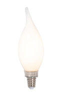 Frosted Candelabra Base LED CA10 Dimmable Light Bulb (47297)