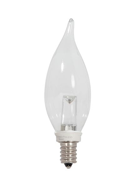 Clear E12 10W Equivalent, CA10 LED Dimmable Bulb (47317)