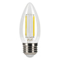 Clear 3.3W, 40W Equivalent E-26 LED Dimmable B11 Bulb (47318)
