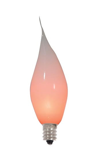Flicker Flame Silicone Tip E-12 3 Watt Incandescent Bulb (47328)