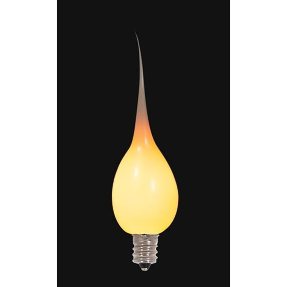 Champagne Color Silicone Tip 4W Incandescent E-12 Bulb (47332)