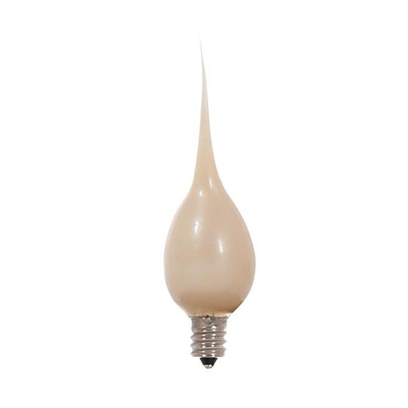 Champagne Color Silicone Tip 4W Incandescent E-12 Bulb (47332)