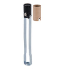 E12 Keyless Candelabra Socket With 1/8F Base, 6" Height (47627)