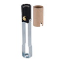 E12 Keyless Candelabra Socket With 1/8F Base, 4" Height (47628)
