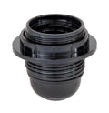 Keyless 4 Piece Threaded Phenolic E26 Socket with Captive Ring (47664)