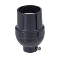Short Keyless Phenolic Socket, Medium Base, No UNO Threads (47675)