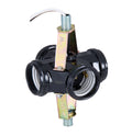 4 Socket Edison Base Socket (E26) Cluster, 7" Leads, 1/8IP (47702)