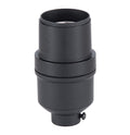 Modern Style Keyless Screw Together Socket (E26) Satin Black Finish (47729BK)