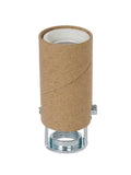 Candelabra Base Short Keyless Porcelain Socket with Paper Insulator (47759)