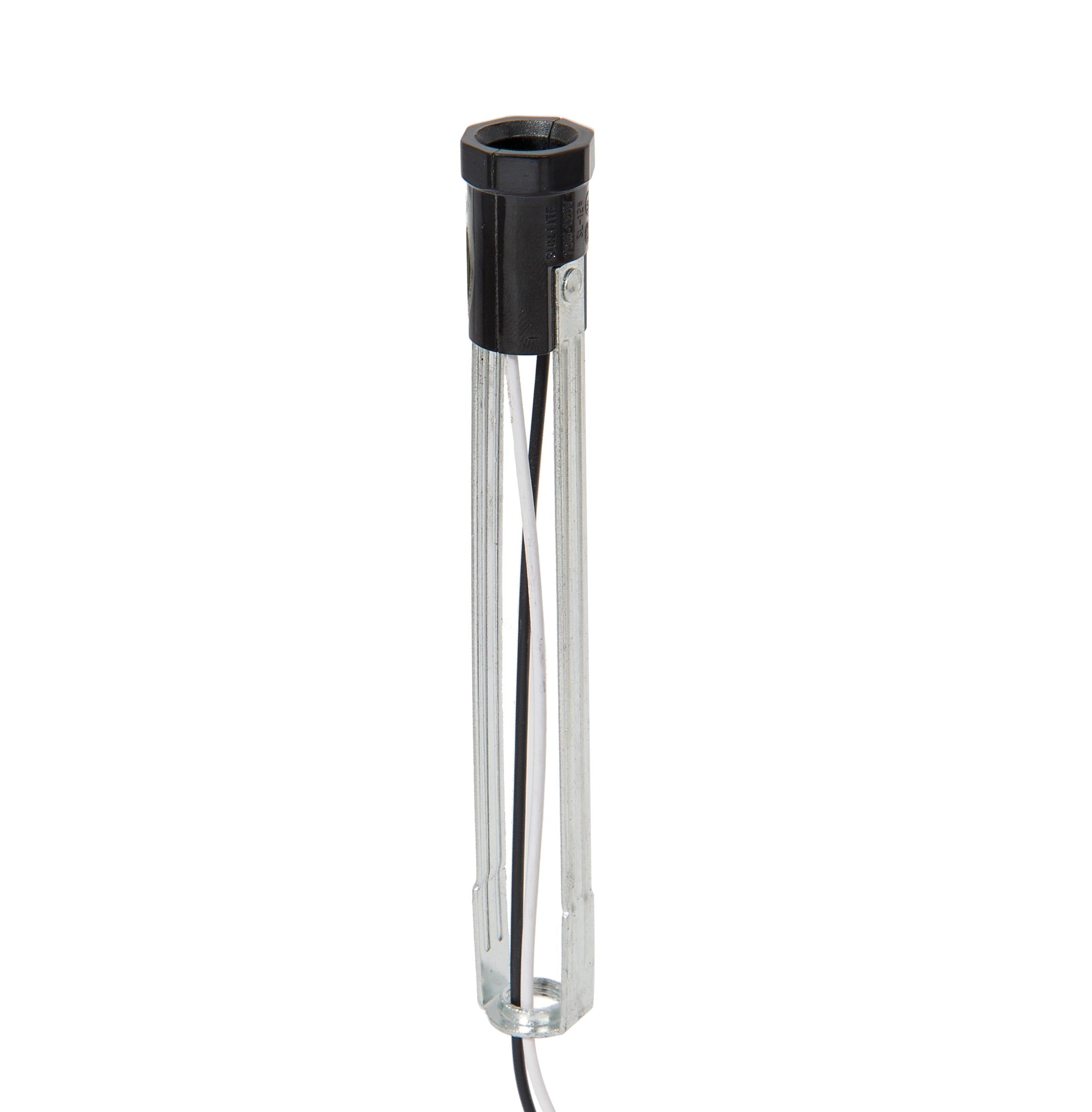 E-12 Phenolic Candelabra Socket UL 1430 Wires 1/8F Choice of Wire Length (47764)