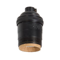 Premium Satin Black Finish Heavy Turned Brass Keyless Short Socket, UNO Thread (48260BK)