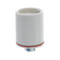 Medium Base Heat Resistant Porcelain Keyless E26 Socket (48302)