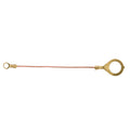12" Double Ended Bare Copper Ground Wire, 1/8 IPS Slip Lug (48503D)