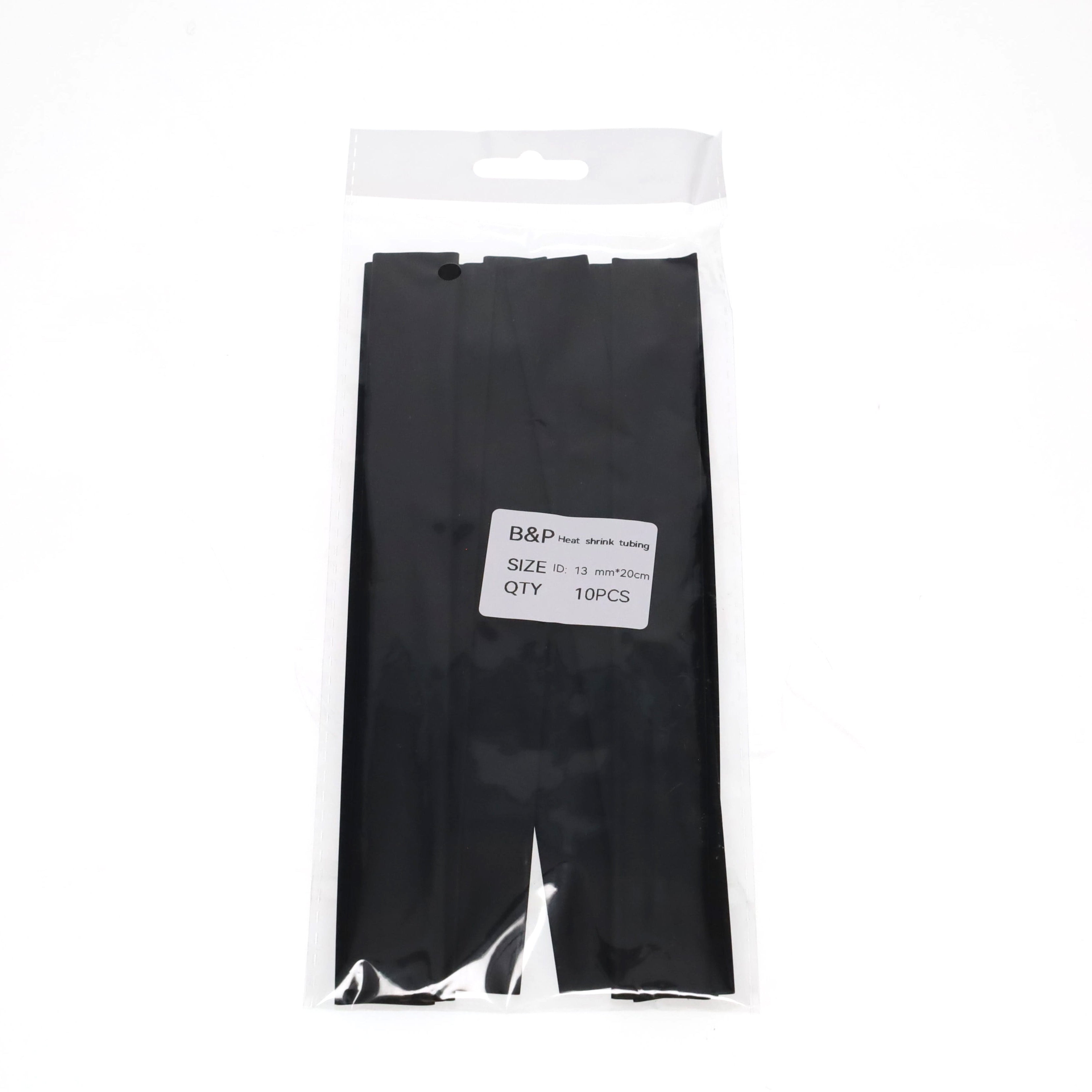 Heat Shrink Electrical Insulation Tubing - 13.0mm, 1/2" Dia., 200mm Long, Bag of 10 (48961)