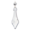 6-1/4" Clear Flat Crystal, Magnum Pendalogue, ~7-1/2" overall length (54108V)