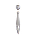 3" Smoke Crystal U-Drop Prism, ~4-1/4" overall length (55030S)