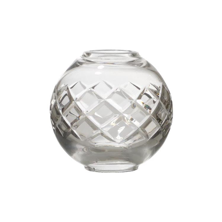 3" (75mm) Diamond Pattern Clear Ball, Slips 1/8-1/2IP (55285)