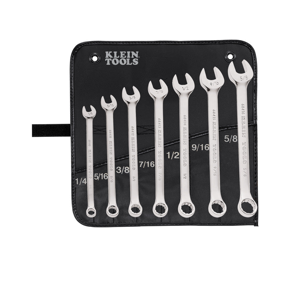 Klein Tools 7-Piece Combination Wrench Set (99107)