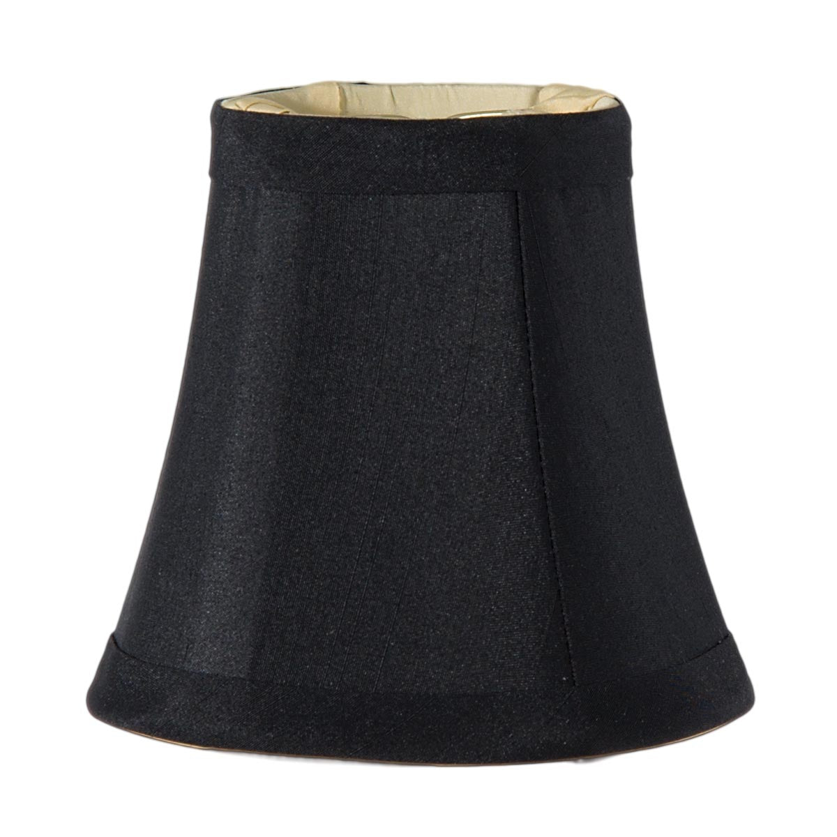 Black Color, Softback PETITE BELL Chandelier Shade (00681NE)