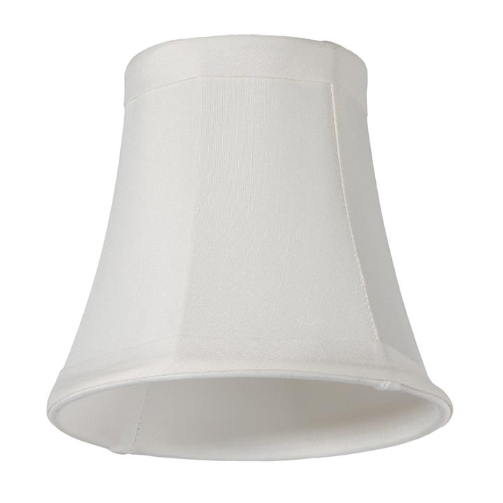 Off-White Color, Softback PETITE BELL Chandelier Shade (00681WE)