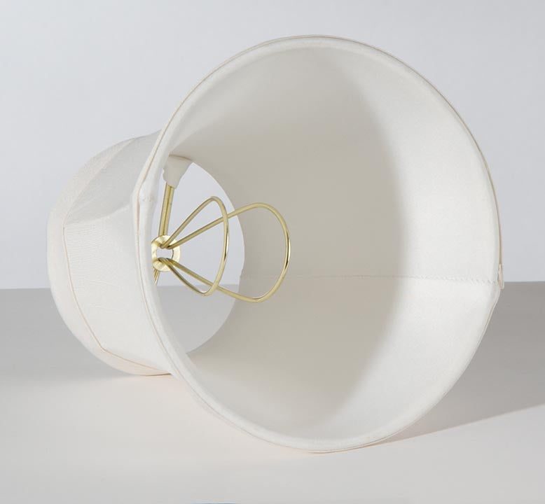 Off-White Color, Softback PETITE BELL Chandelier Shade (00681WE)