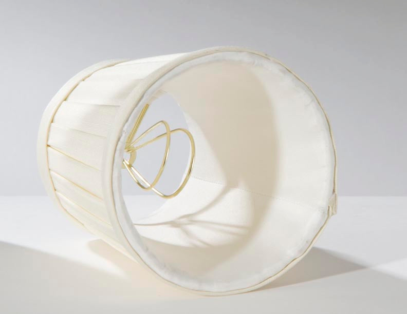Eggshell Color, Softback Mini Pleat Chandelier Shade (00706E)
