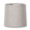 Natural Linen Chandelier Hardback Shades