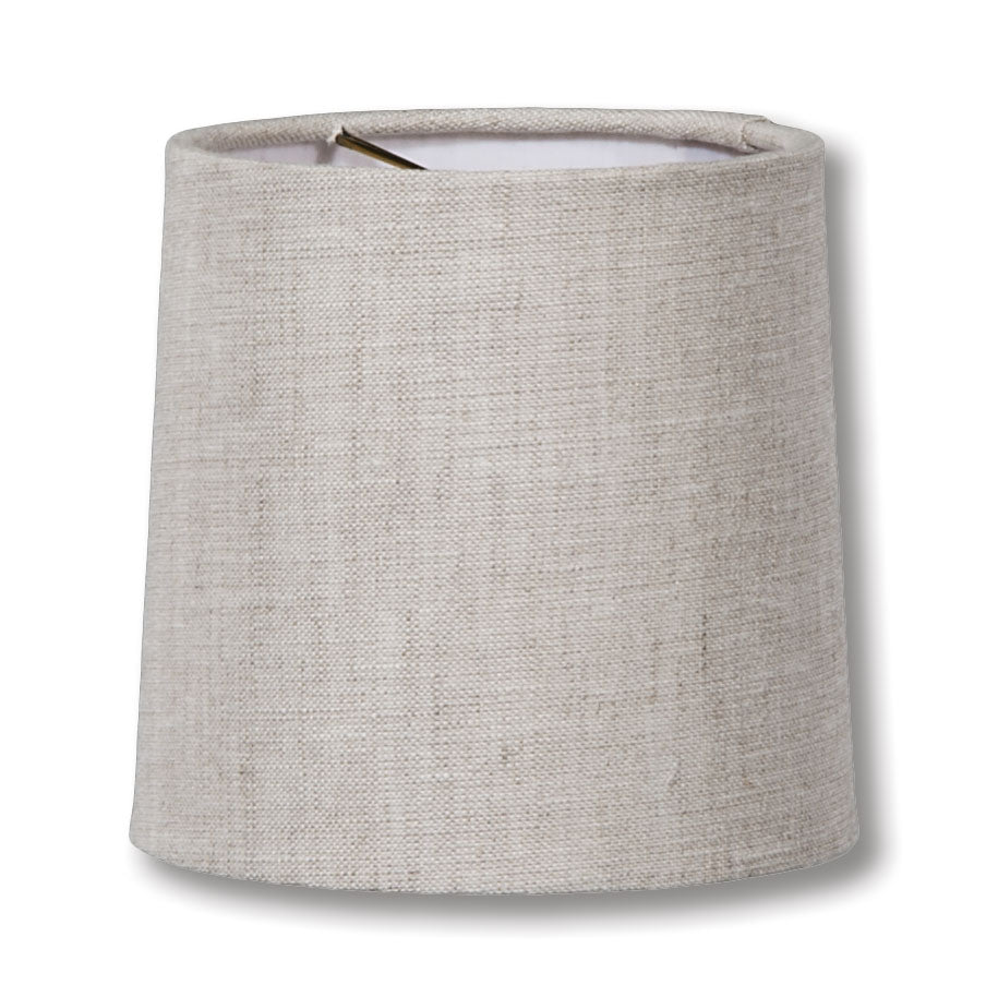 Natural Linen Chandelier Hardback Shades