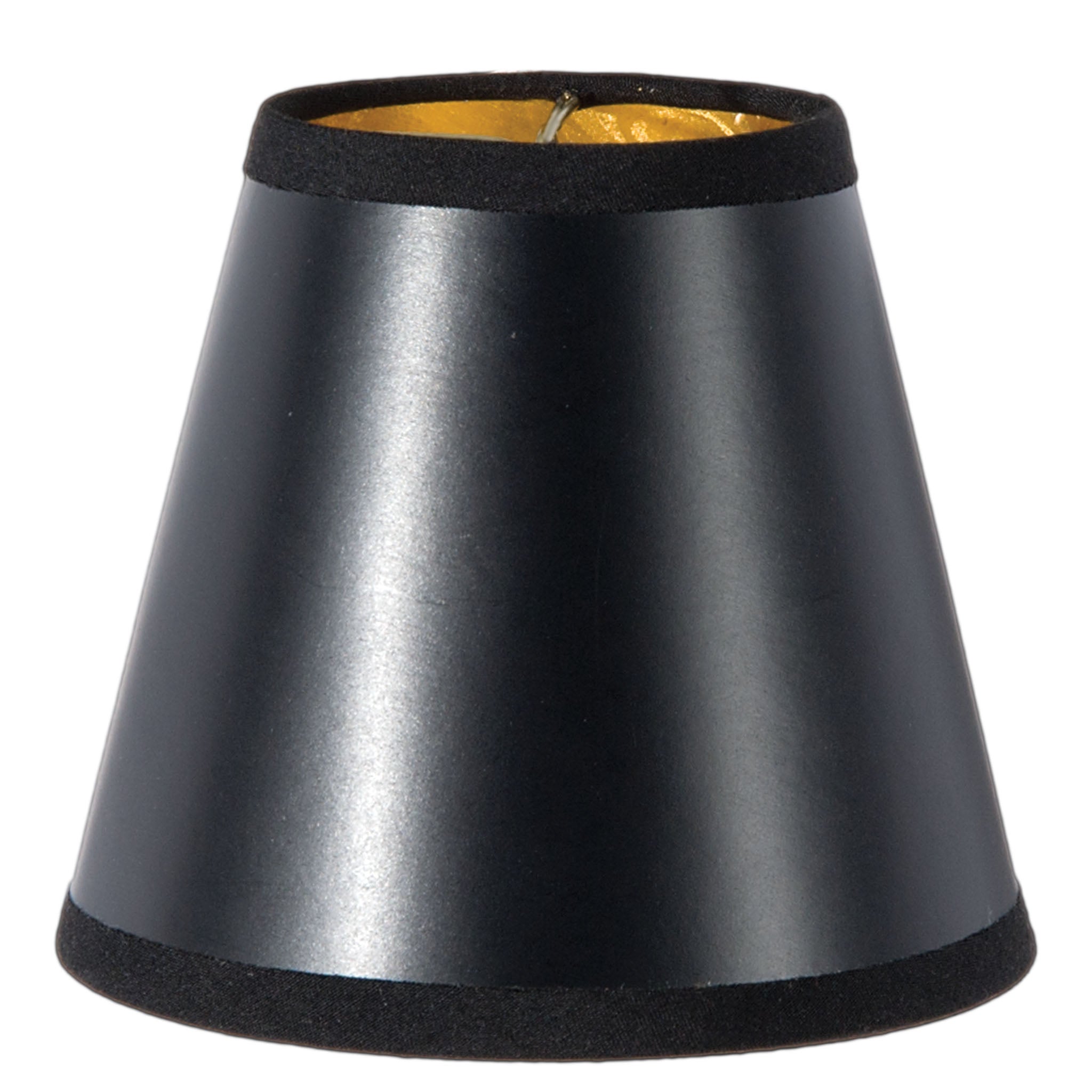 Hardback CHANDELIER EMPIRE, Matte Black color paper with luxurious Gold foil lining. (00780BE)