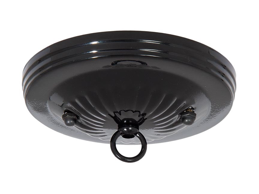 Black Finish Steel Canopy Kit 5 inch Diameter (10801B)