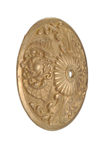 Decorative Die Cast Brass Back Plate