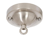 Satin Nickel Canopy and hardware kit with matching finish