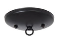 Satin Black Modern Shallow Canopy Kit (11778BK)