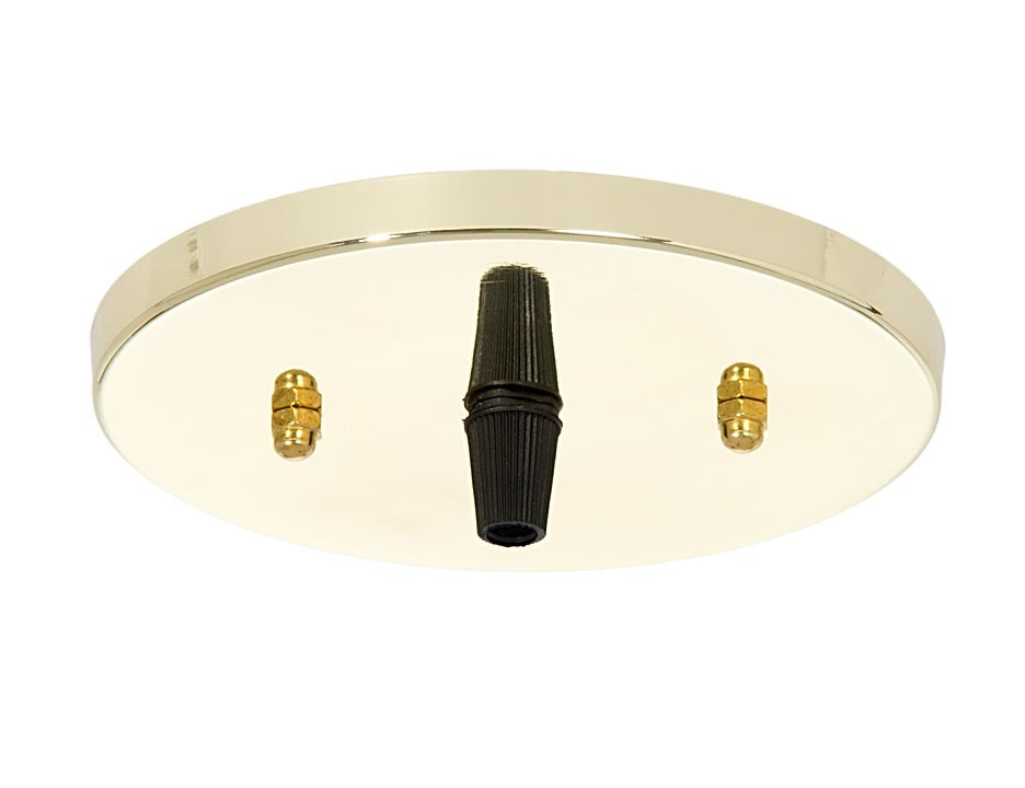 Brass Plated Modern Shallow Canopy and Canopy Kits (11783)