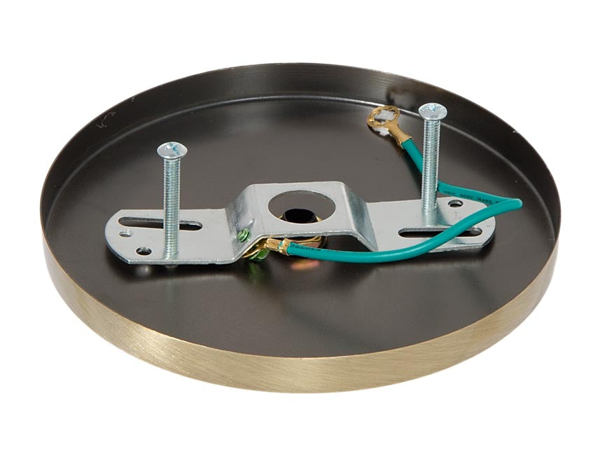 Antique Brass Modern Shallow Canopy and Canopy Kits (11783A)