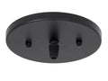 Black Modern Shallow Canopy and Canopy Kits (11783BK)